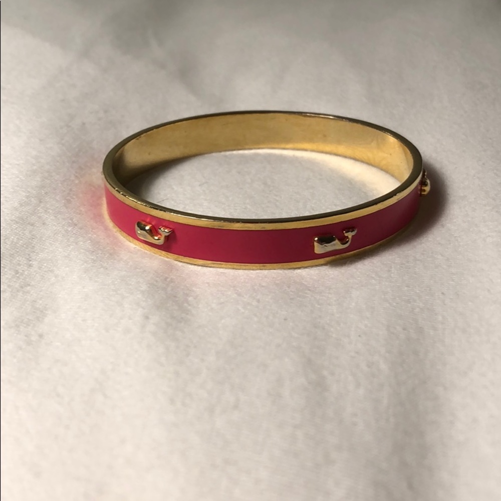 Vineyard Vines Enamel Whale Bangle Bracelet